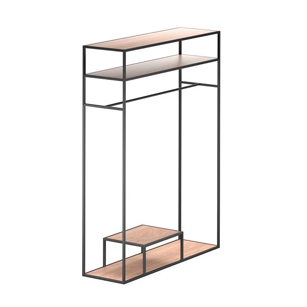 Стеллаж-вешалка 114, лофт - Вид 1