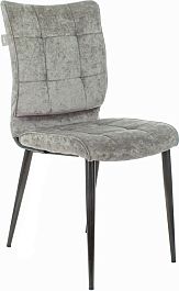 Стул для дома Бюрократ CH-K10 серый Light 19 металл черный на ножках (CH-K10_1/LT19) - Фото предпросмотра