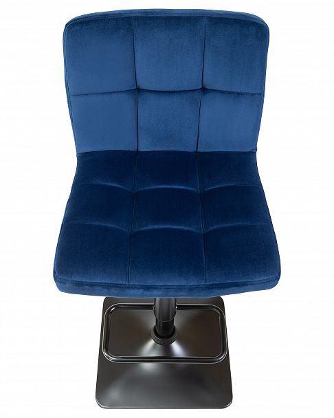 Стул барный DOBRIN DOMINIC (синий велюр (MJ9-117)) - Вид 7