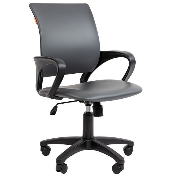 Кресло CHAIRMAN 696 ЭКО, экокожа, серый - Вид 1