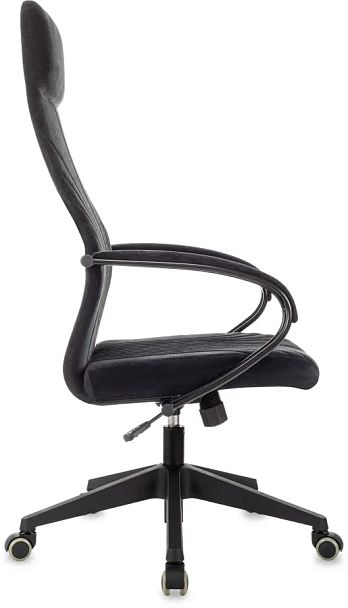 Кресло руководителя Бюрократ CH-610 Fabric черный Light-20 крестов. пластик - Вид 2