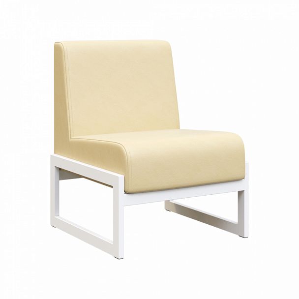 Диван одноместный "MODULE" MD.D1 Белый+бежевый - Вид 1