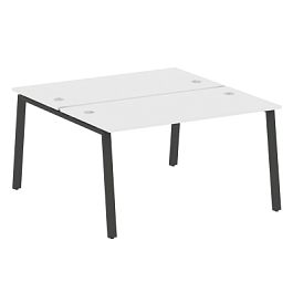 Metal System Р. ст. на А-образном м/к БА.РАС-СП-2.3 Белый/Антрацит металл 1400*1475*750 - Фото предпросмотра