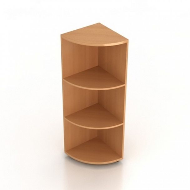 Стеллаж угловой Менеджер Ш-09Г орех - Вид 2