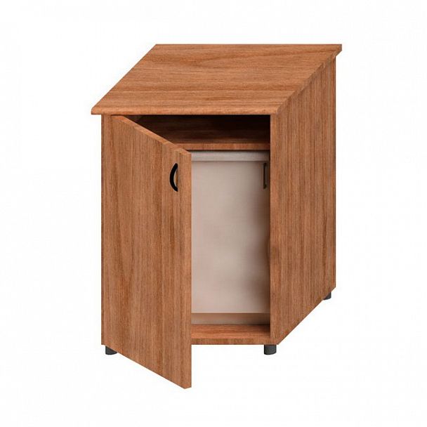 Тумба для холодильника "Престиж" ТЖ 380 темный орех - Вид 1