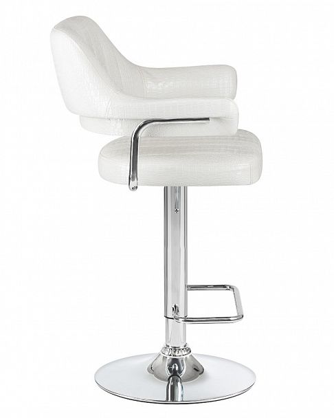 Стул барный DOBRIN CHARLY (белый крокодил) - Вид 3