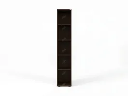 UNITY РШ-4 ВЕНГЕ Стеллаж открытый Прямой 366x380x1966 - Фото предпросмотра