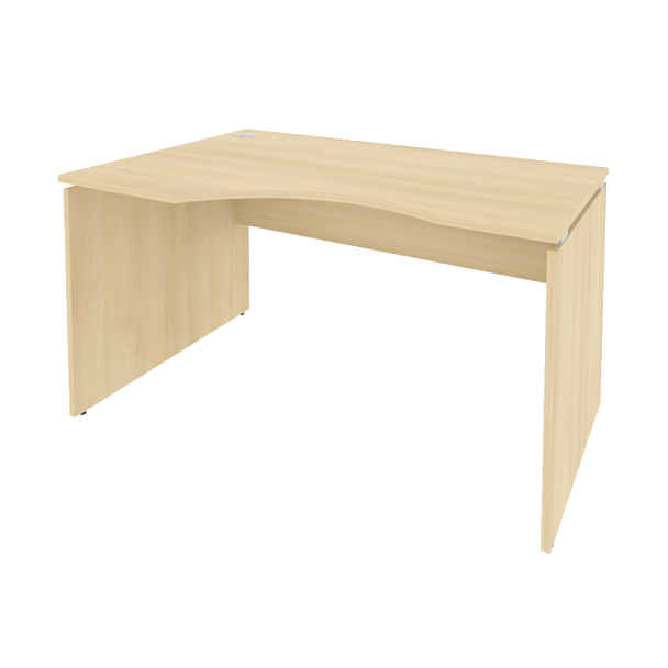 Style Стол криволинейный левый Л.СА-2 (L) Акация 1380*900*750 - Вид 1