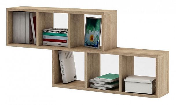 Полка книжная Вайс-4 - Вид 1