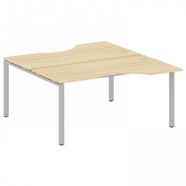 Рабочая станция "Metal System" БП.РАС-СА-2.1 акация/серый - Вид 1