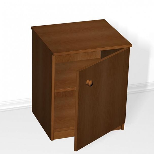 Тумба "Общежитие" 2  с полкой, ПВХ 2,0 - Вид 2