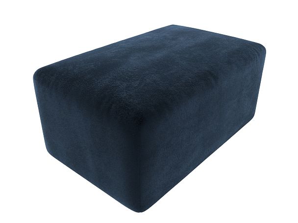 Модуль пуф Лига-060 НПБ Велюр синий - Вид 5