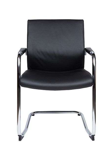 Кресло офисное / Petra / черная экокожа - Вид 2