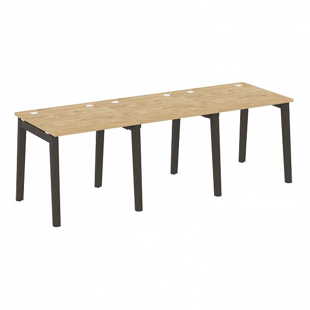 Рабочая станция "Onix wood" OW.RS-3.0.8 тиквуд светлый/дуб темный - Вид 1