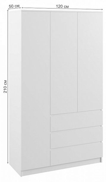 Шкаф платяной Мадера - Вид 4