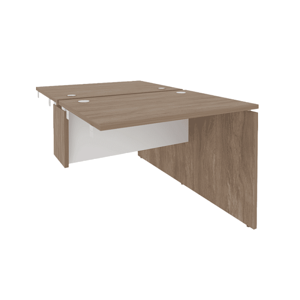 Onix Стол-приставка двойной к опорным элементам O.D.SPR-1.7 Дуб аризона/Белый бриллиант 980*1475*750 - Вид 1