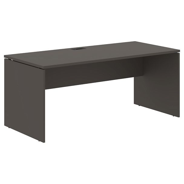 Стол прямой EDST 1780 Мокко/Черный 1760х800х750 EDIS - Вид 1