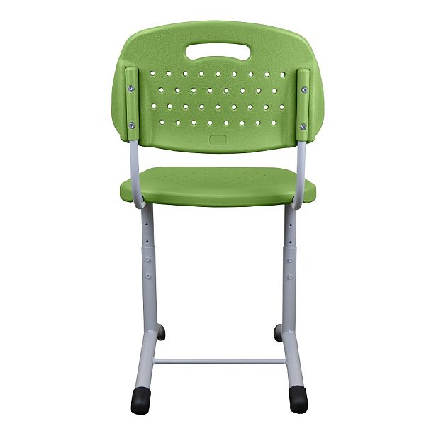 Школьный стул BOCCA, зеленый (каркас RAL 7040 серый), гр.4-6 - Вид 5