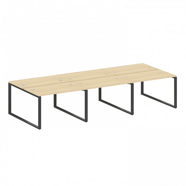 Рабочая станция "Metal System" БО.СМ-6.2 акация/антрацит - Вид 1