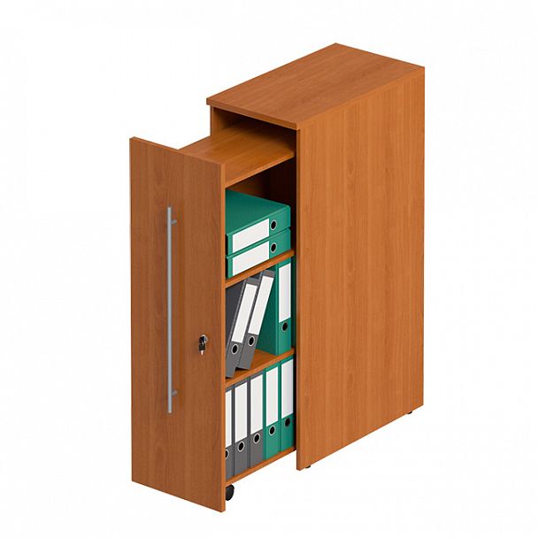 Стеллаж вертикальный с замком, левый "Формула" ФР 338 ольха европейская - Вид 1