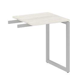 Metal System Quattro Приставной элемент на О-образном м/к 40БО.ПР-1 Дуб наварра/Серый металл 600*600*750 - Фото предпросмотра