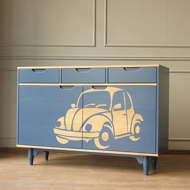 Комод с машиной "Travel" TRV04B - Вид 4