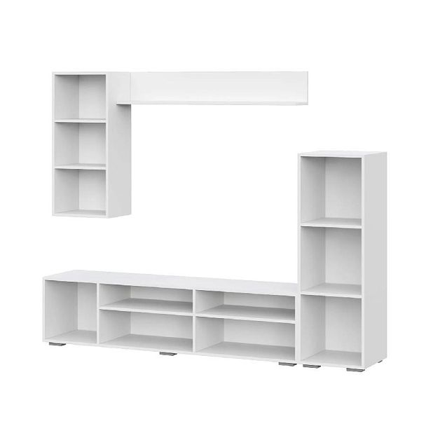 гостиная Аннели белый/глянец белый - Вид 2