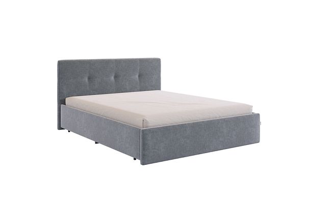 Каркас кровати Веста 160х200 см KM1.6-21.2171 графит (велюр) - Вид 1