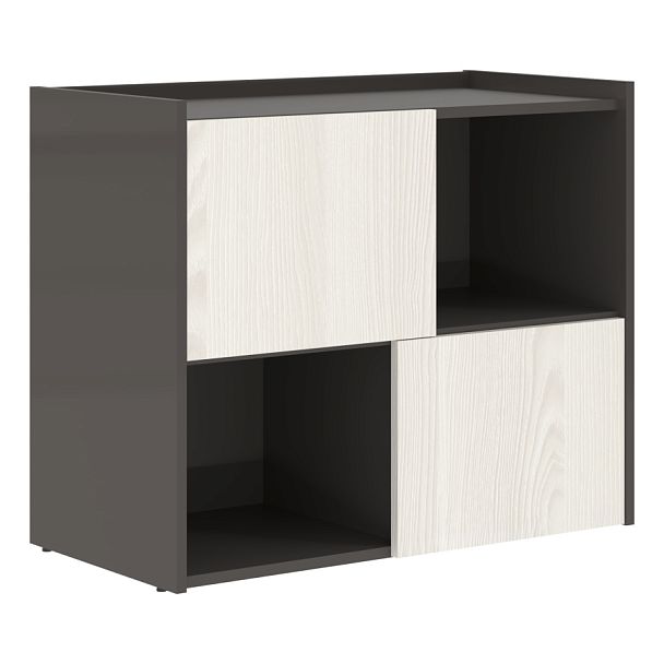 Тумба сервисная ELC 9045 Ясень Траун/Мокко 904х450х750 EDIS - Вид 1