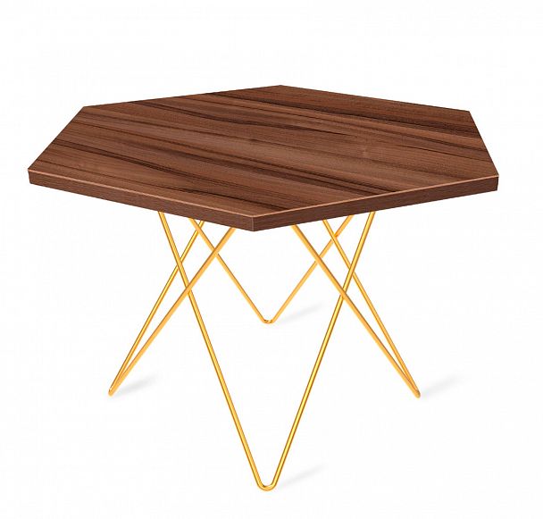 Основание для стола Sheffilton SHT-TU37 металлическое золото - Вид 8