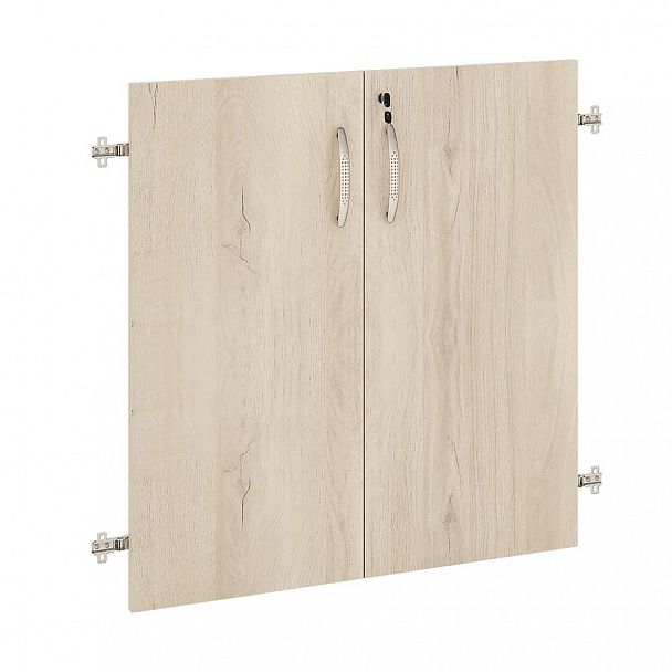 Двери ЛДСП 2 секции с замком "Альфа" 64.59 - Вид 1