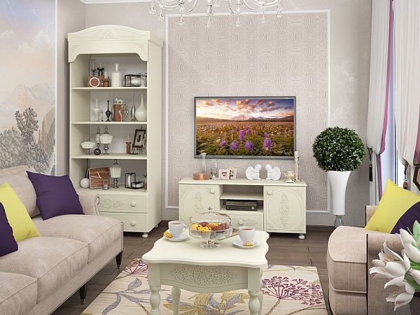 Стеллаж комбинированный Ассоль плюс АС-03 - Вид 3