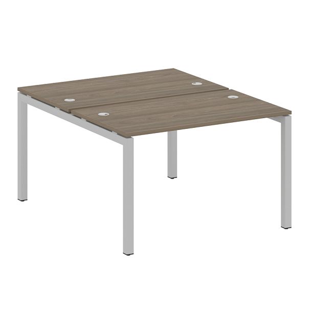 Metal System Quattro Р. ст. на П-образном м/к 50БП.РАС-СП-2.2 Вяз/Серый металл 1200*1475*750 - Вид 1