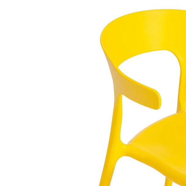 Стул Тон/Ton (мод.PC33)/2 шт. в упаковке, пластик, желтый (Yellow Y-01) - Вид 7