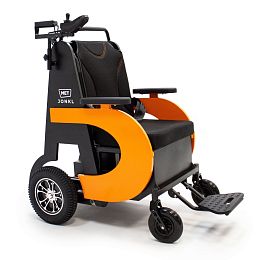 Электрическое кресло-коляска для перемещения пользователя с сопровождающим MET JONKL - Фото предпросмотра