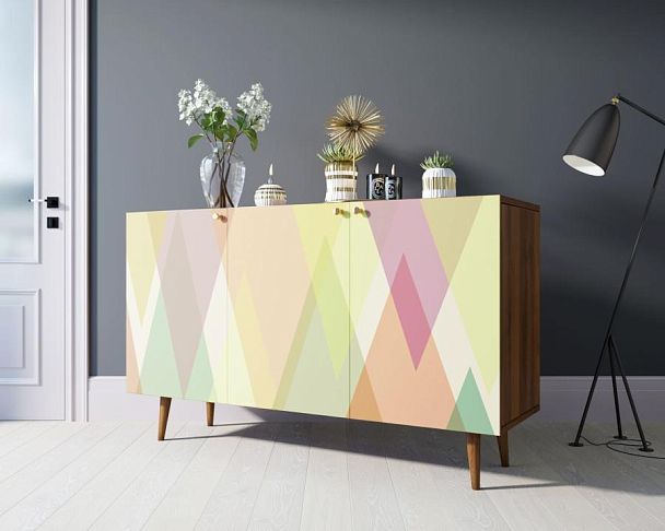 Комод Berber три дверки 16 принт арт BB01/Print_16 - Вид 3