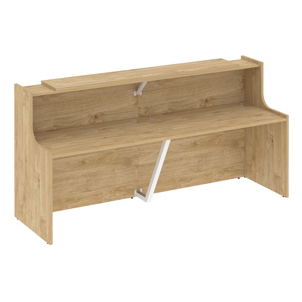 Ресепшн "Onix" O.R-K-9 тиквуд светлый/белый - Вид 1