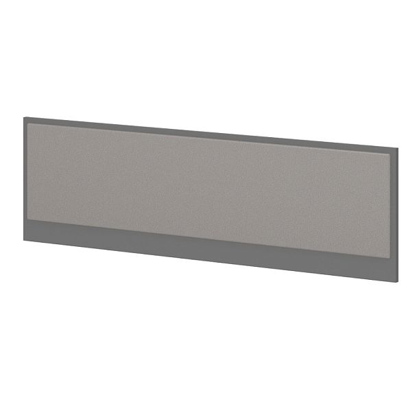 Экран односторонний "Тандем-А"  ПК-ТНА-ЭКР160Х47С1-В5-19 серый - Вид 1