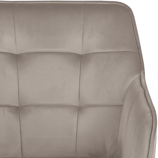 Комплект барных поворотных кресел Мони К, Confetti smoke/черный, 2 шт. - Вид 8