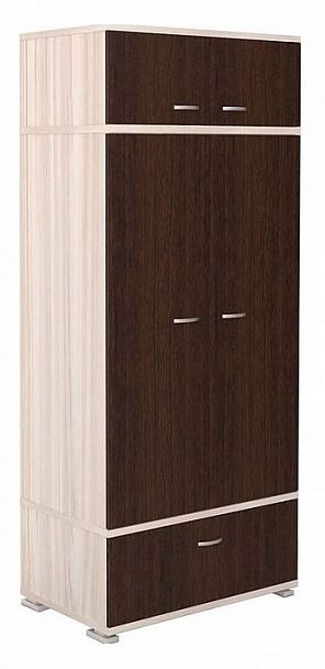Шкаф платяной Домино КС-20 Венге/Карамель - Вид 1