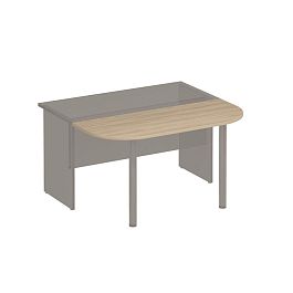 Брифинг-приставка без опор Формула ФР 433 вяз светлый - Фото предпросмотра