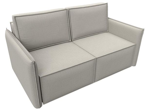 Диван прямой Либерти мини Рогожка бежевый - Вид 5