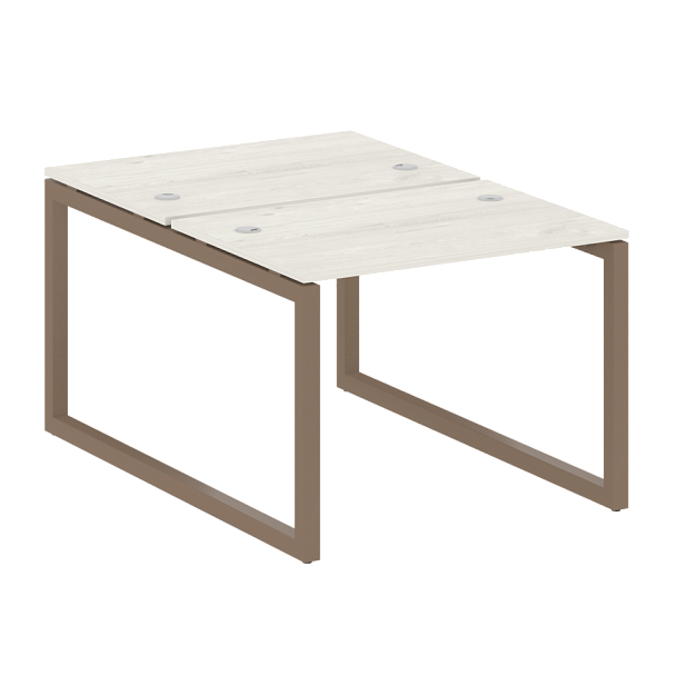 Metal System Quattro Р. ст. на О-образном м/к 50БО.РАС-СП-2.1 Дуб наварра/Мокко металл 1000*1475*750 - Вид 1