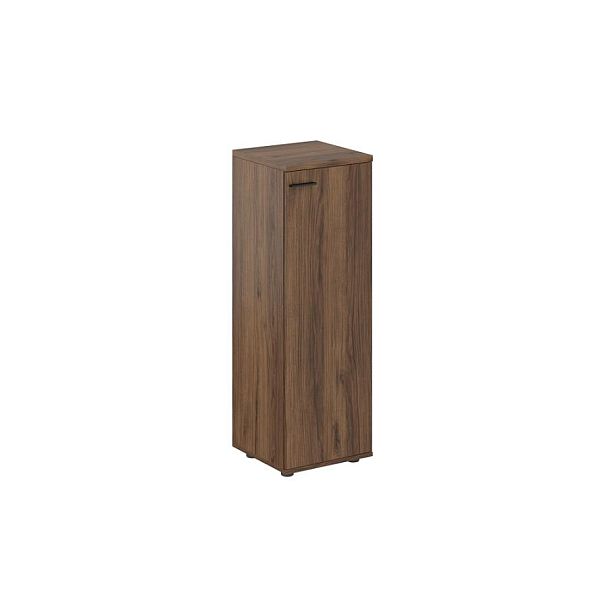Шкаф средний 400х400х1200, 1 дв., з.ст HDF, правый / корпус: дуб модена; фасады: дуб модена Сигма / Sigma - Вид 1