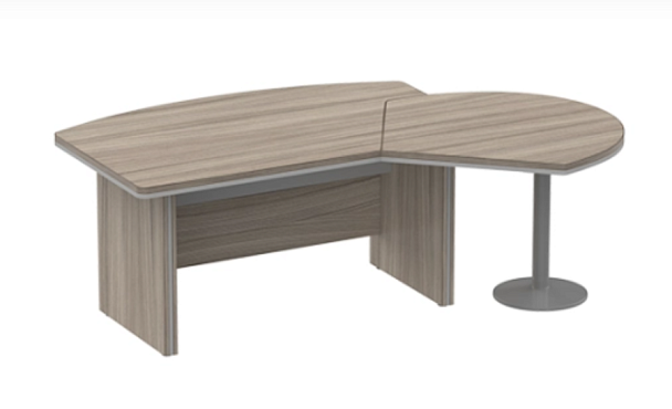 Стол руководителя с брифингом L,R 2150 Берлин Дрифтвуд СРБ 16-150 - Вид 1