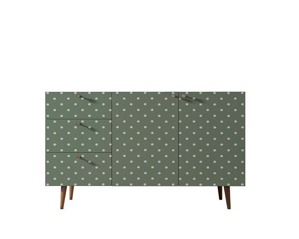 Комод Berber с двумя дверками и ящиками принт 12 арт BB17/Print_12 - Вид 1