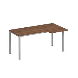 Стол эргономичный правый на металлокаркасе МП2 Формула МП2 К 196 французский орех / серый - Фото предпросмотра