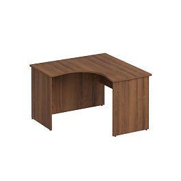 Стол эргономичный левый Комфорт К.136 французский орех - Фото предпросмотра