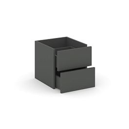 Стайл Проджект Вставка два ящика SN.VS-002 Антрацит 351*388*351 - Фото предпросмотра