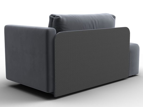 Кушетка Лига-097 Велюр серый - Вид 5